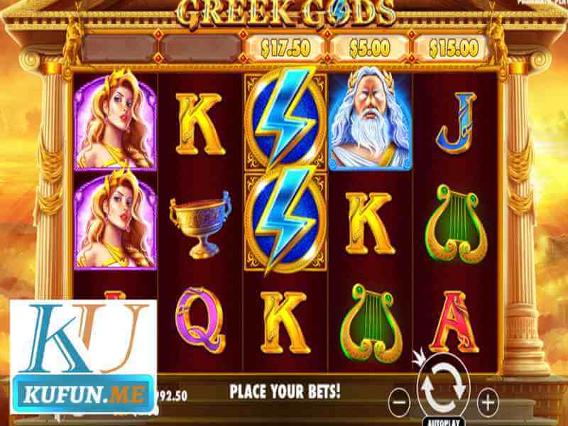 Đánh Giá Slot Game Greek Gods Tại Cổng Game Kufun